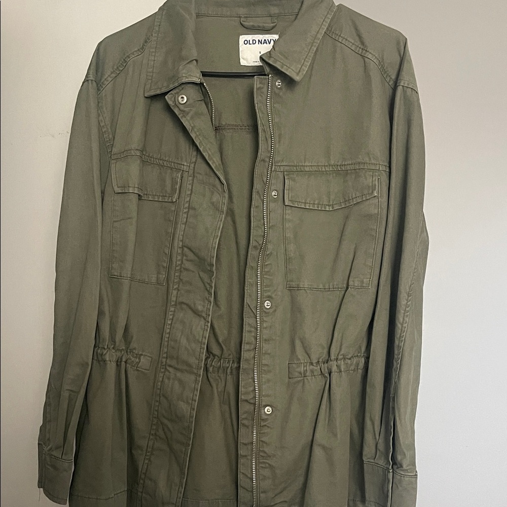 Old Navy Khaki Utility Jacket